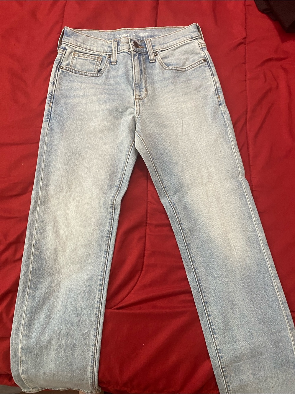 Old Navy Light Blue Kids Straight Jeans